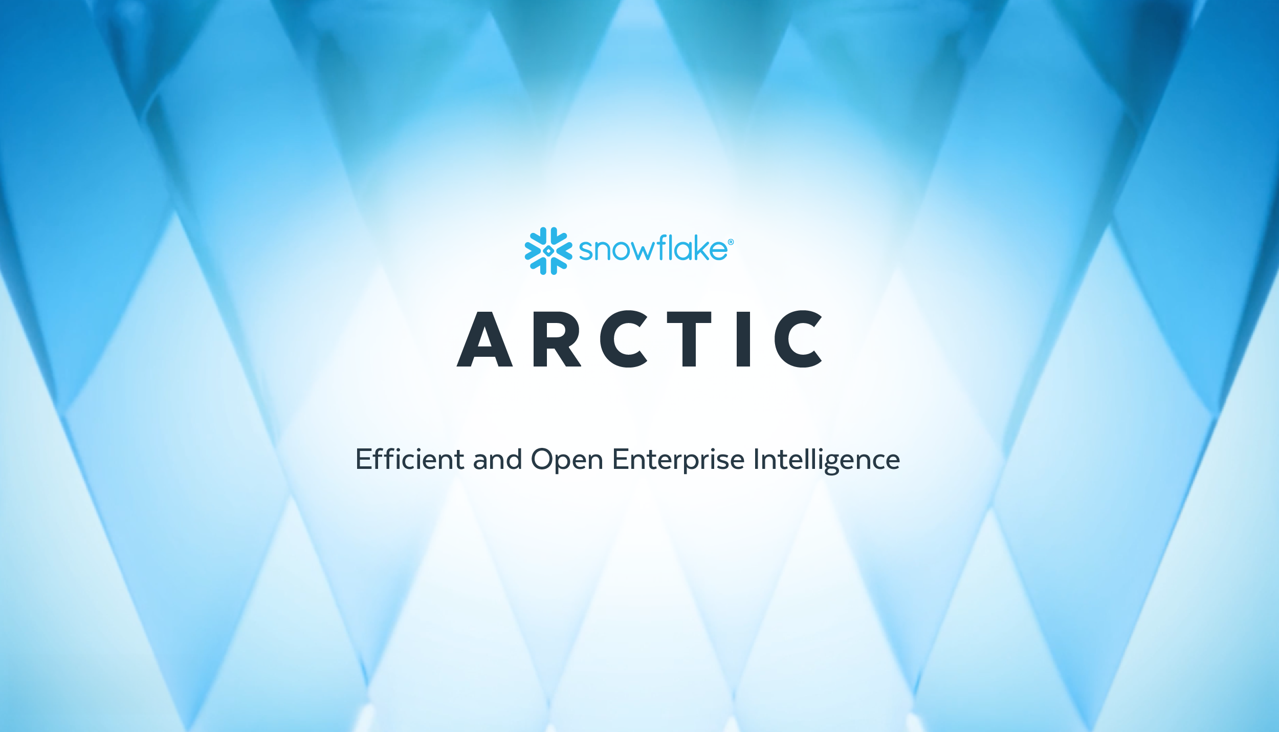 Snowflake Arctic: Das beste LLM für Unternehmens-KI – mit effizienter Intelligenz und echter Offenheit