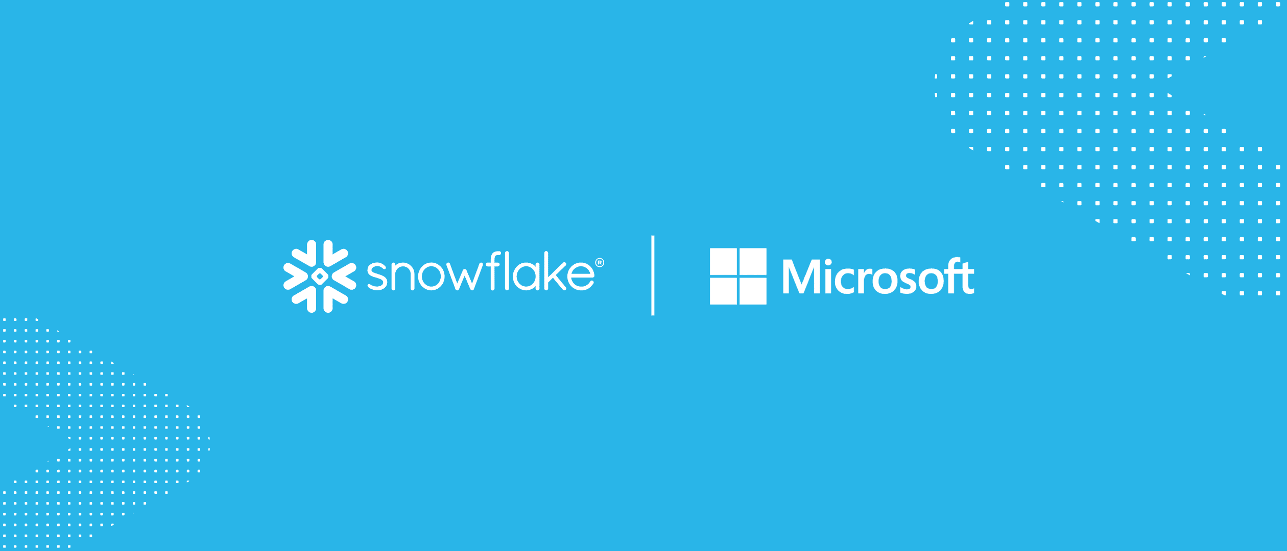 Snowflake and Microsoft