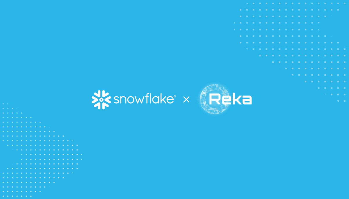 Snowflake Brings Gen AI to Images, Video and More With Multimodal Language Models from Reka in Snowflake Cortex