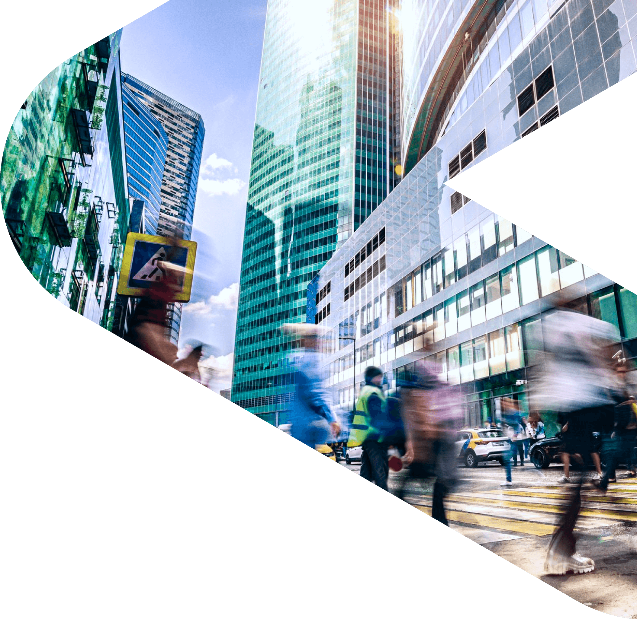 Image of a street in a busy metropolitan city